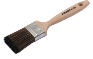 Super Effective Flat Brush Wood 50 mm