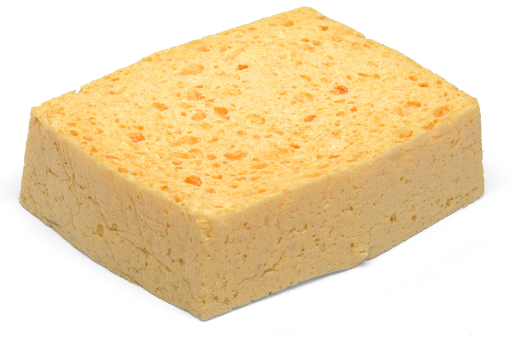 Wash-down sponge