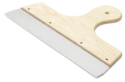 Wide Filling Knife Wood