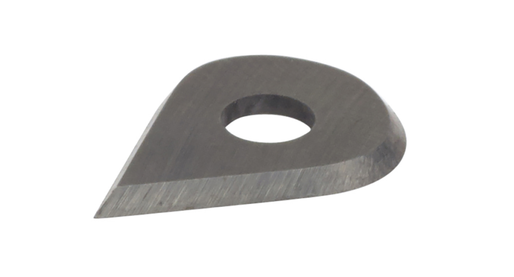 Tear-shaped replacement blades
