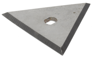 Triangular scraper