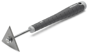 Triangular scraper