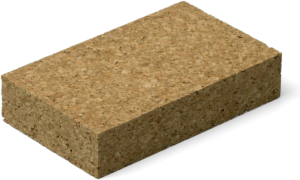 Cork sanding block