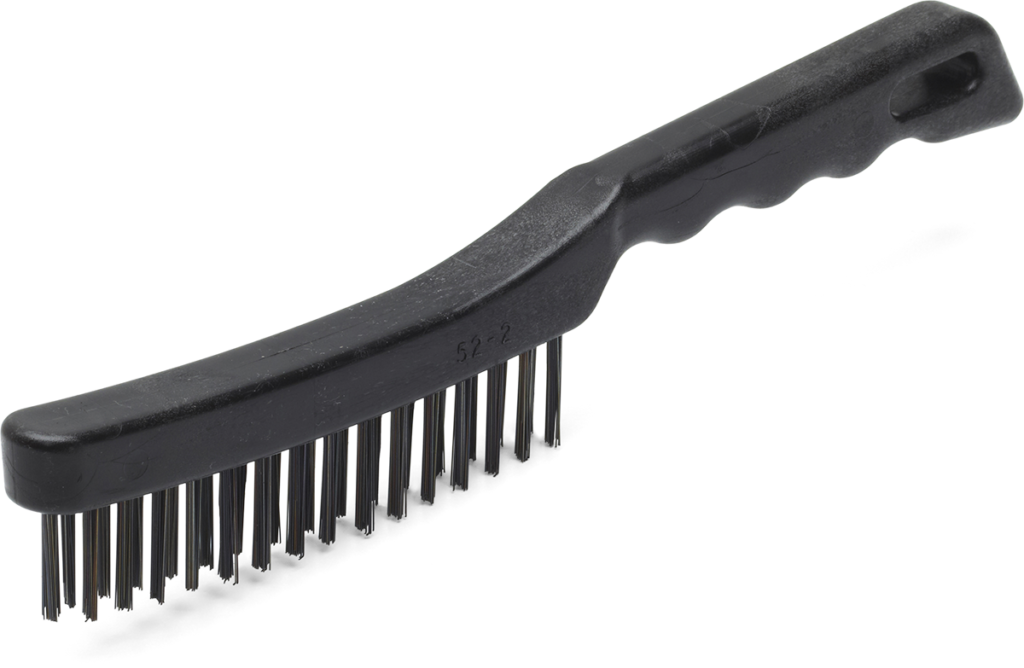 Wire brush 2 rows