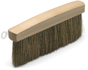 Dusting brush small with natural bristles
