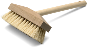 Insulation brush with handle