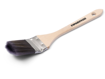 Allround Short Angled Brush Wood