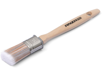 Angled Oval Brush Wood